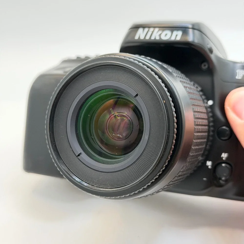 Nikon F50 35mm SLR Film Camera with AF Nikkor 35-80mm f/4-5.6D Lens Black